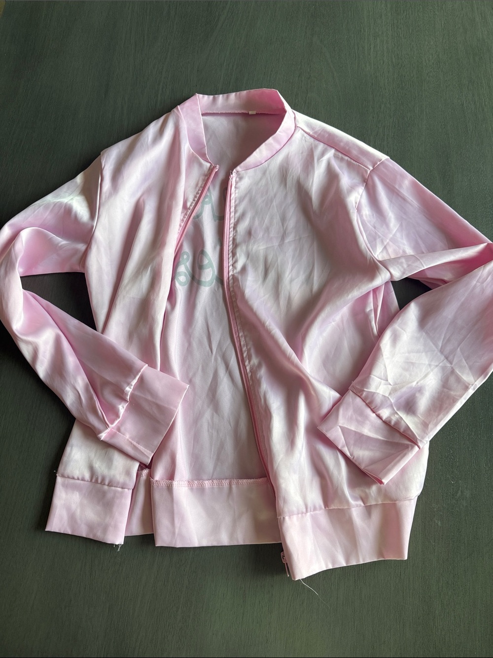 Pink Bomber Jacket - Soft Lightweight Layer